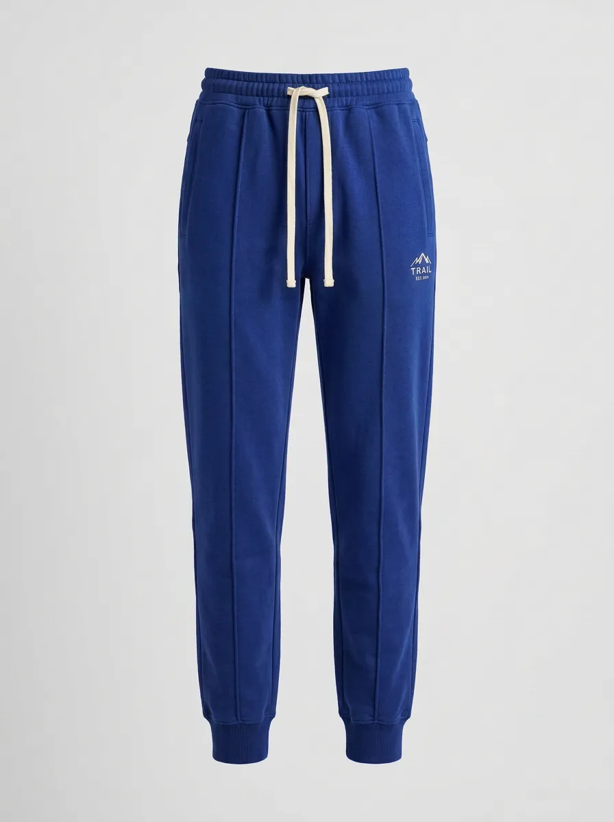 Streamlined Mountain Graphic Finish Men's Sweatpants