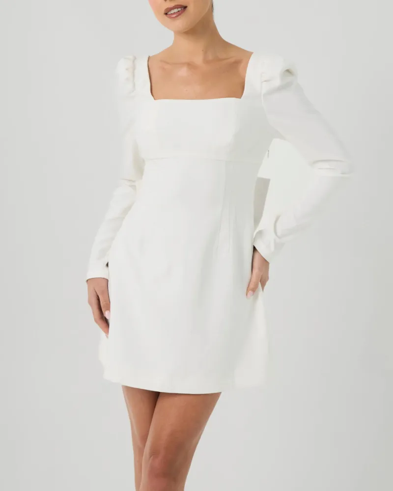 Square Neck Mini Dress