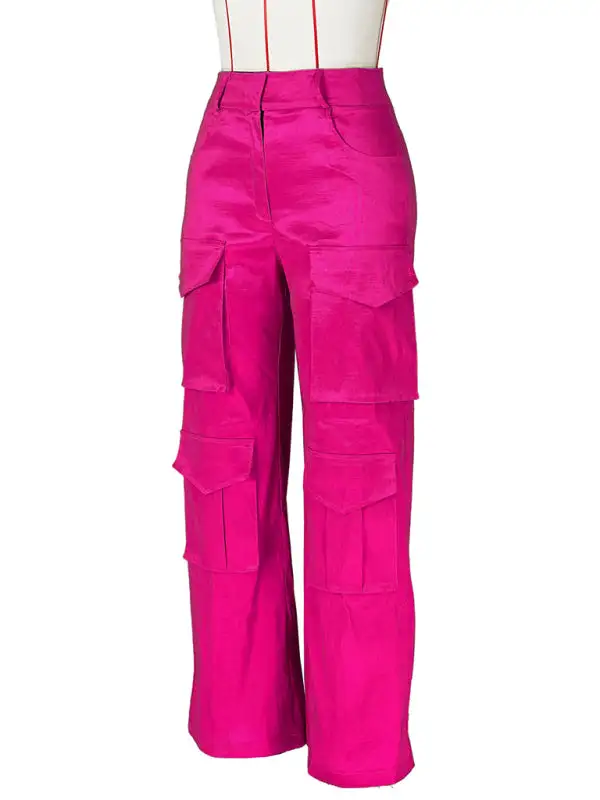 Multi Pocket Cargo Trousers Pants
