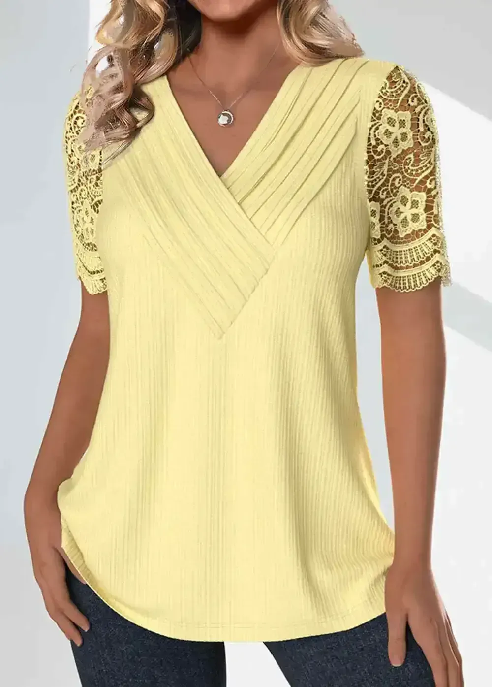 Light Yellow T Shirt