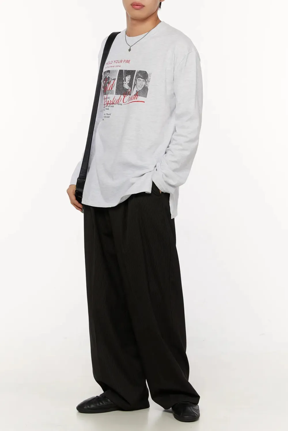 Men's Graphic Long Sleeve Tee