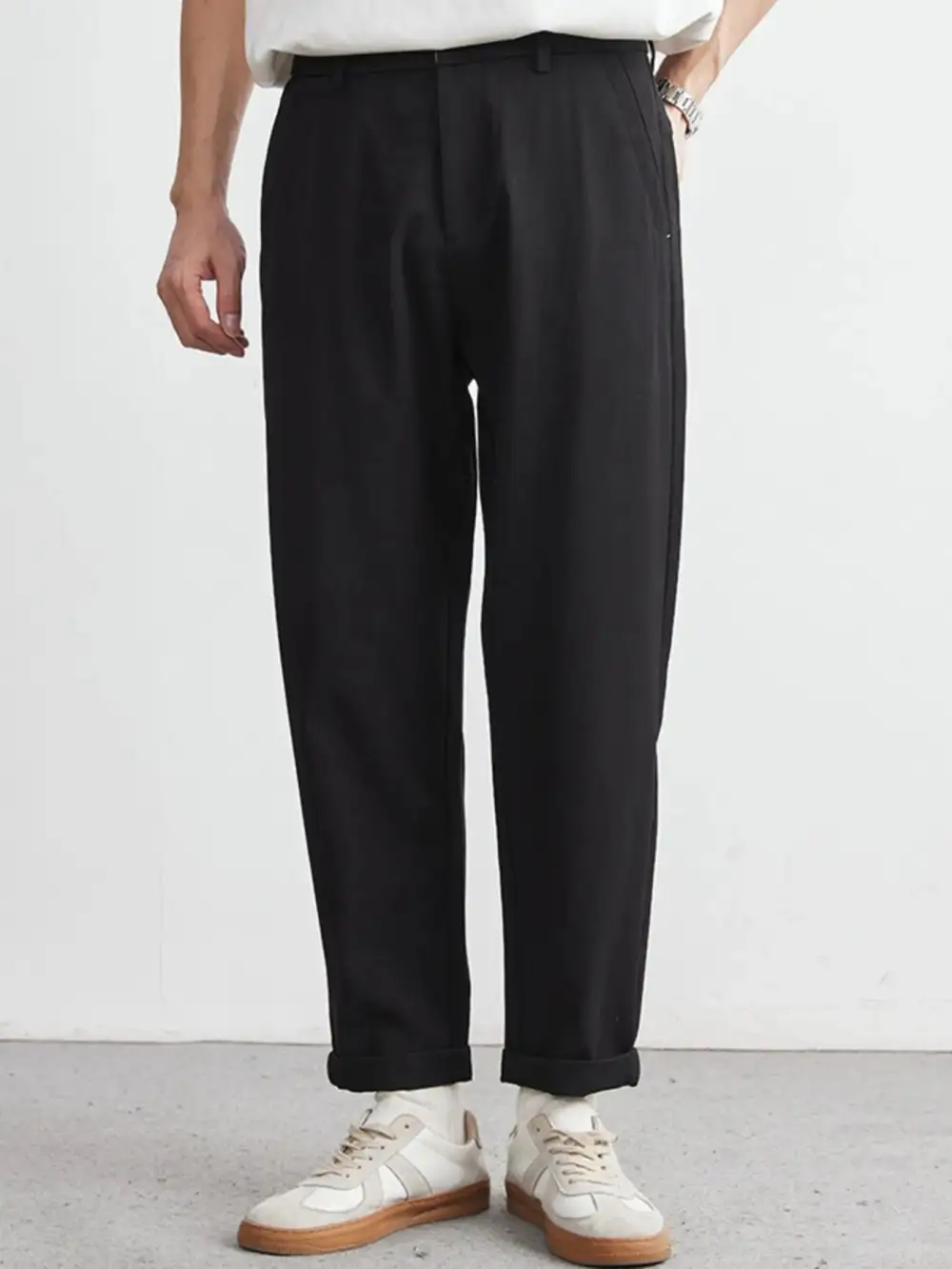 Relaxed Fit Casual Pants