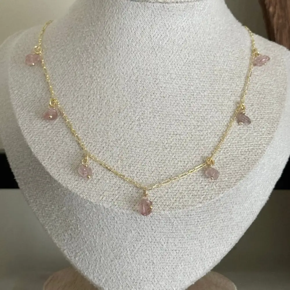 Minimal Choker Chain Necklace