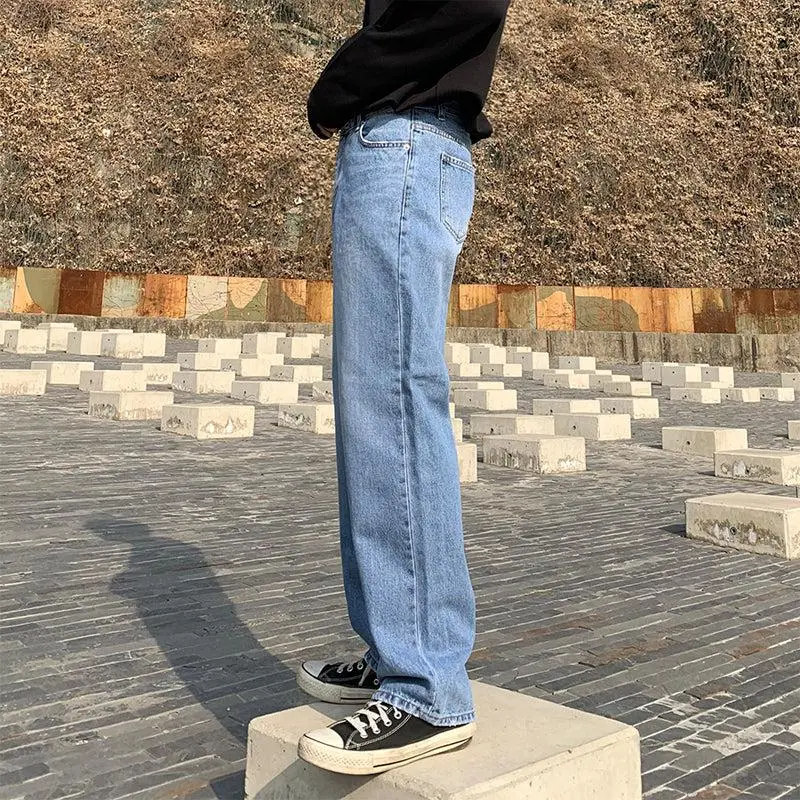 Retro Subtle Whiskers Regular Fit Jeans