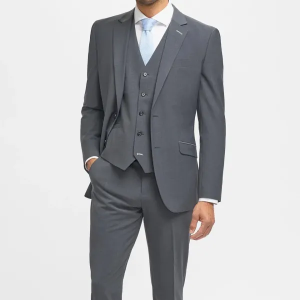 Bond Men S Charcoal Tailored