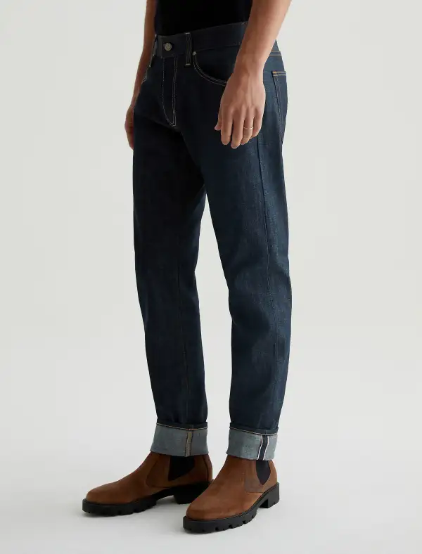 Men's Tailored Slim Cuffed Jeans