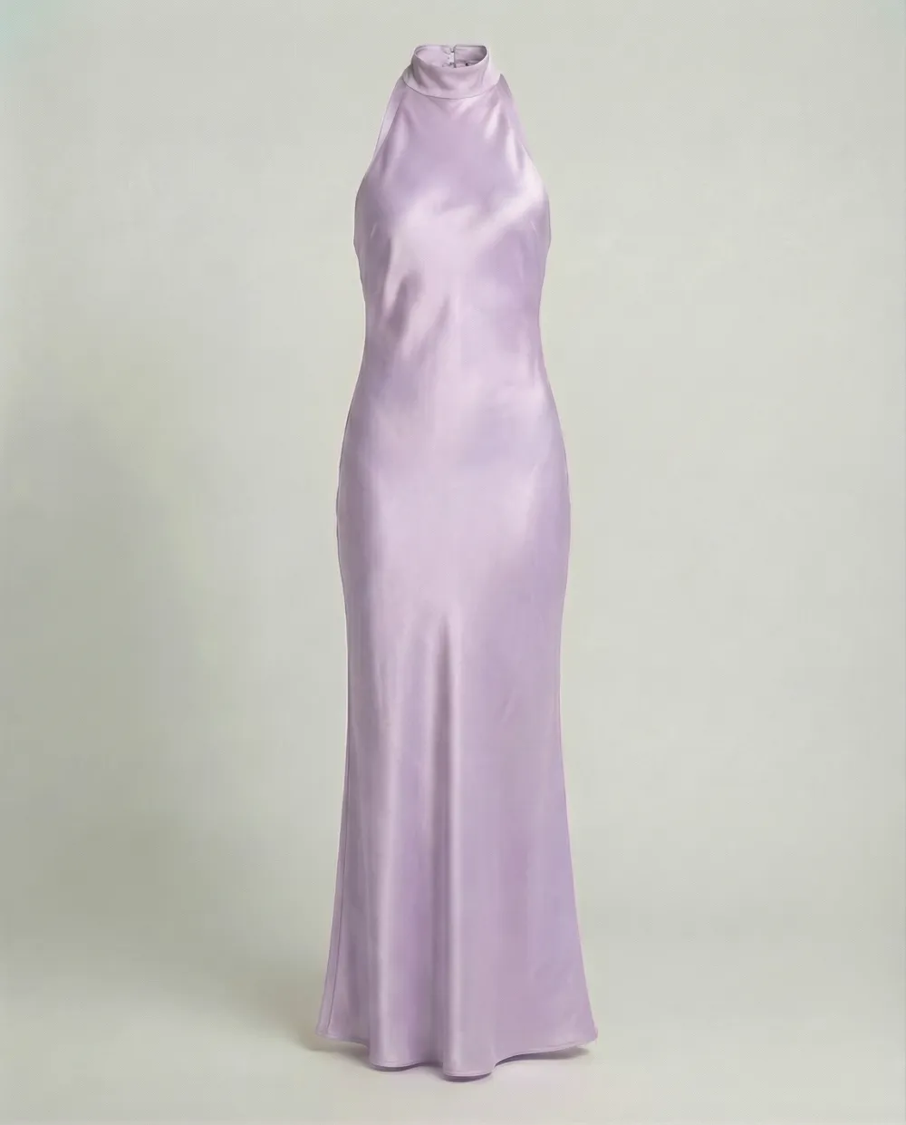Women's Satin Bridal Maxi Dress