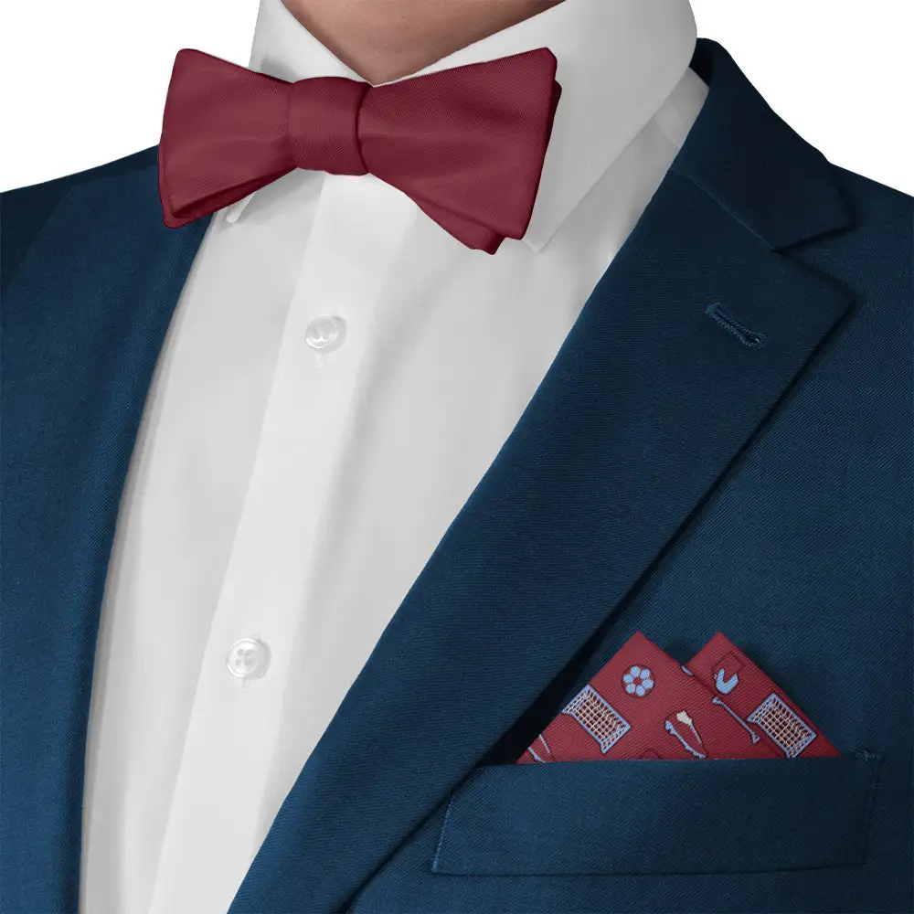 Timeless Balanced Hobby Motif Sports Motif Pocket Square