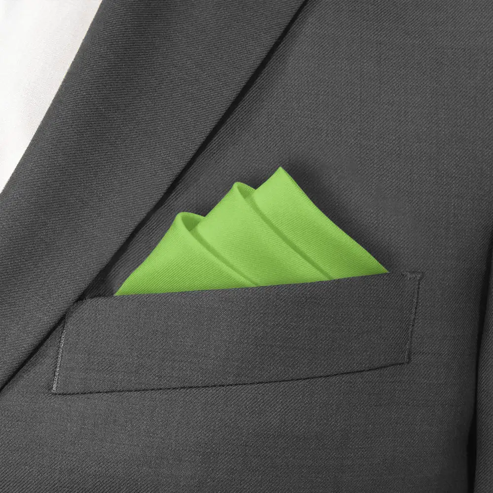 Graceful Contemporary Solid Pocket Square