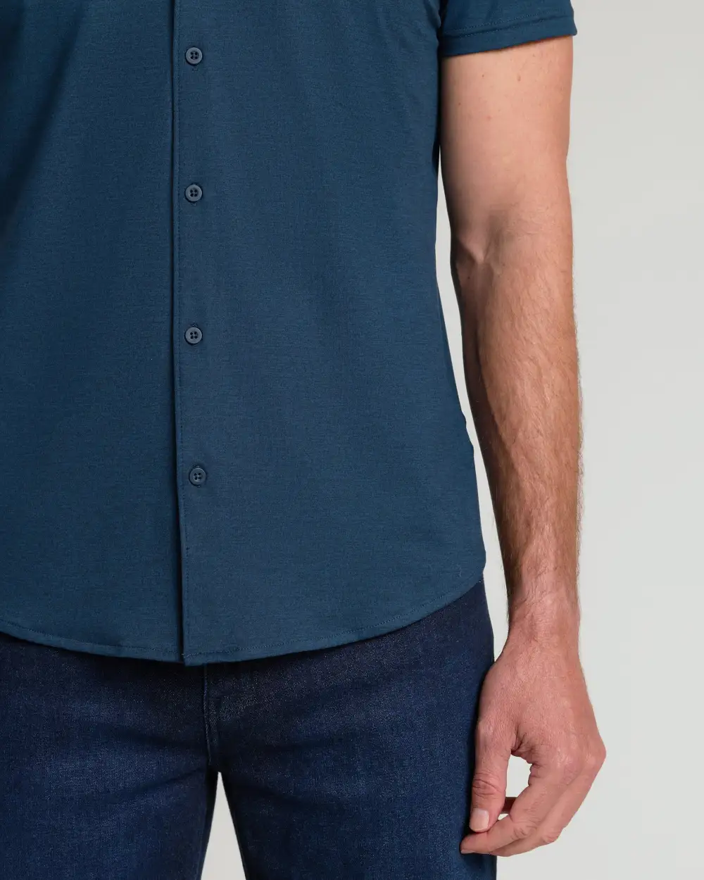 Daily Comfort-Knit Men's Casual Shirt