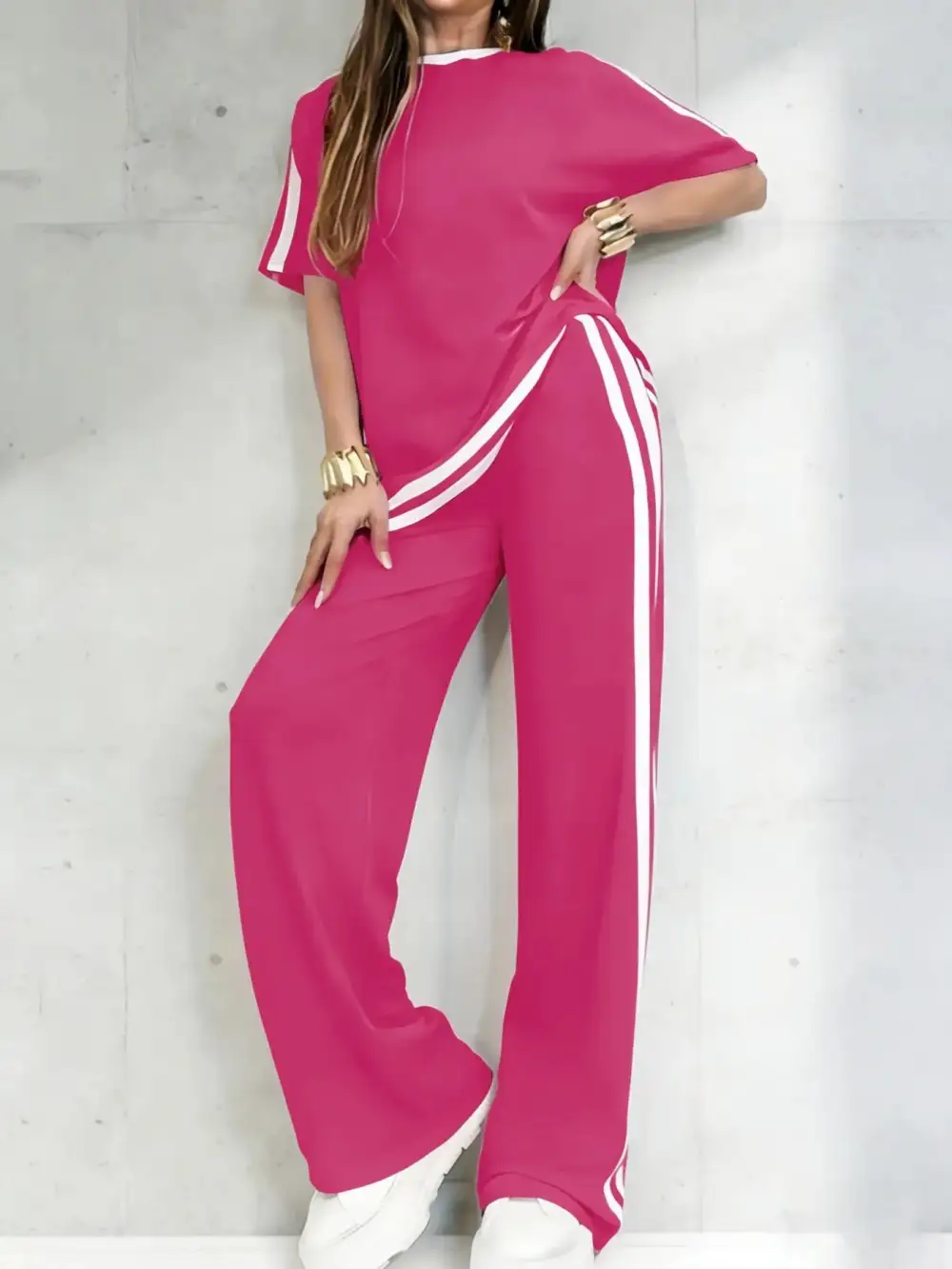 Women's Casual Athleisure Sportswear Set
