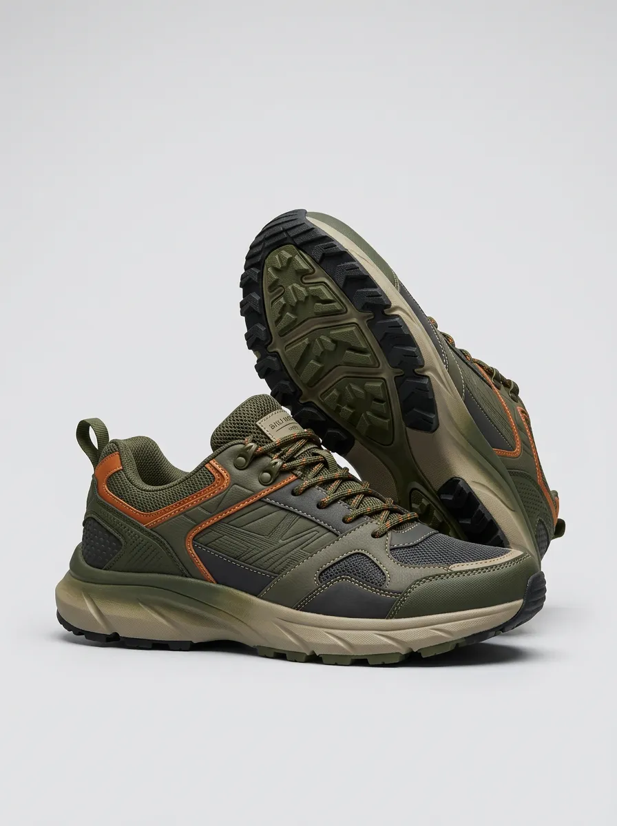 Hiking-Inspired Casual Sneakers