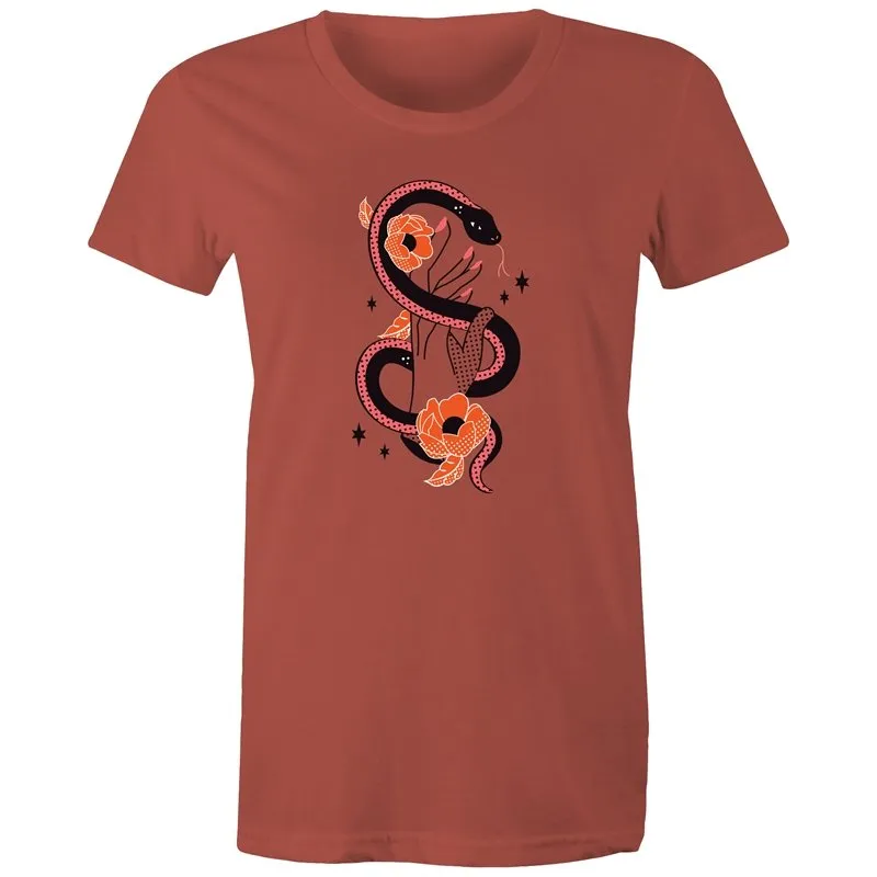 Caduceus Hand Graphic T-Shirt