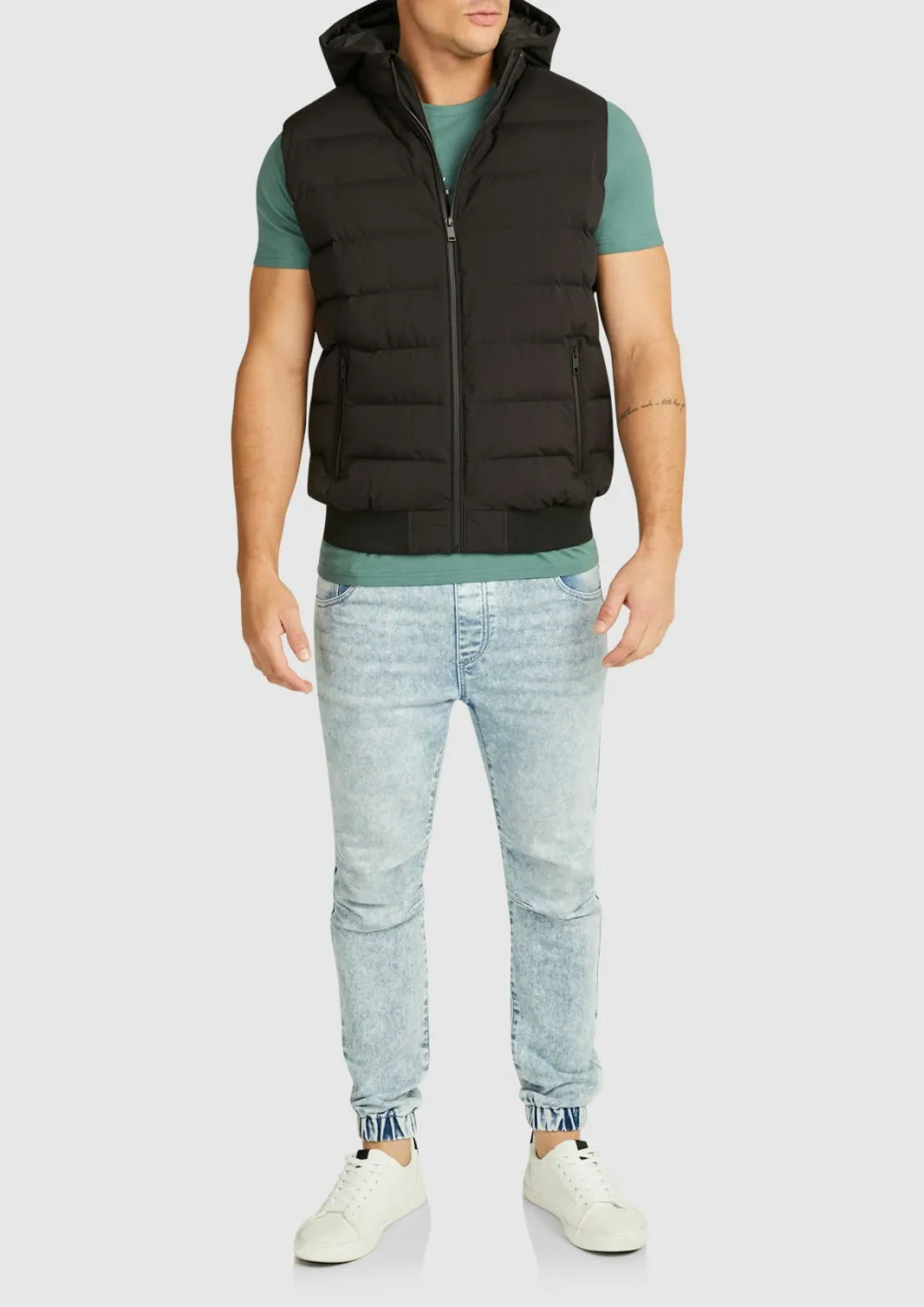 Classic Simple Keep Warm Men's Vest Jacket