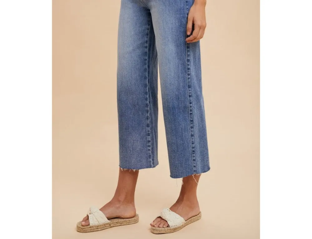 High-Rise Wide Leg Jeans