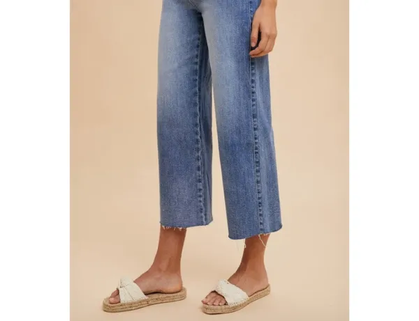 High-Rise Wide Leg Jeans