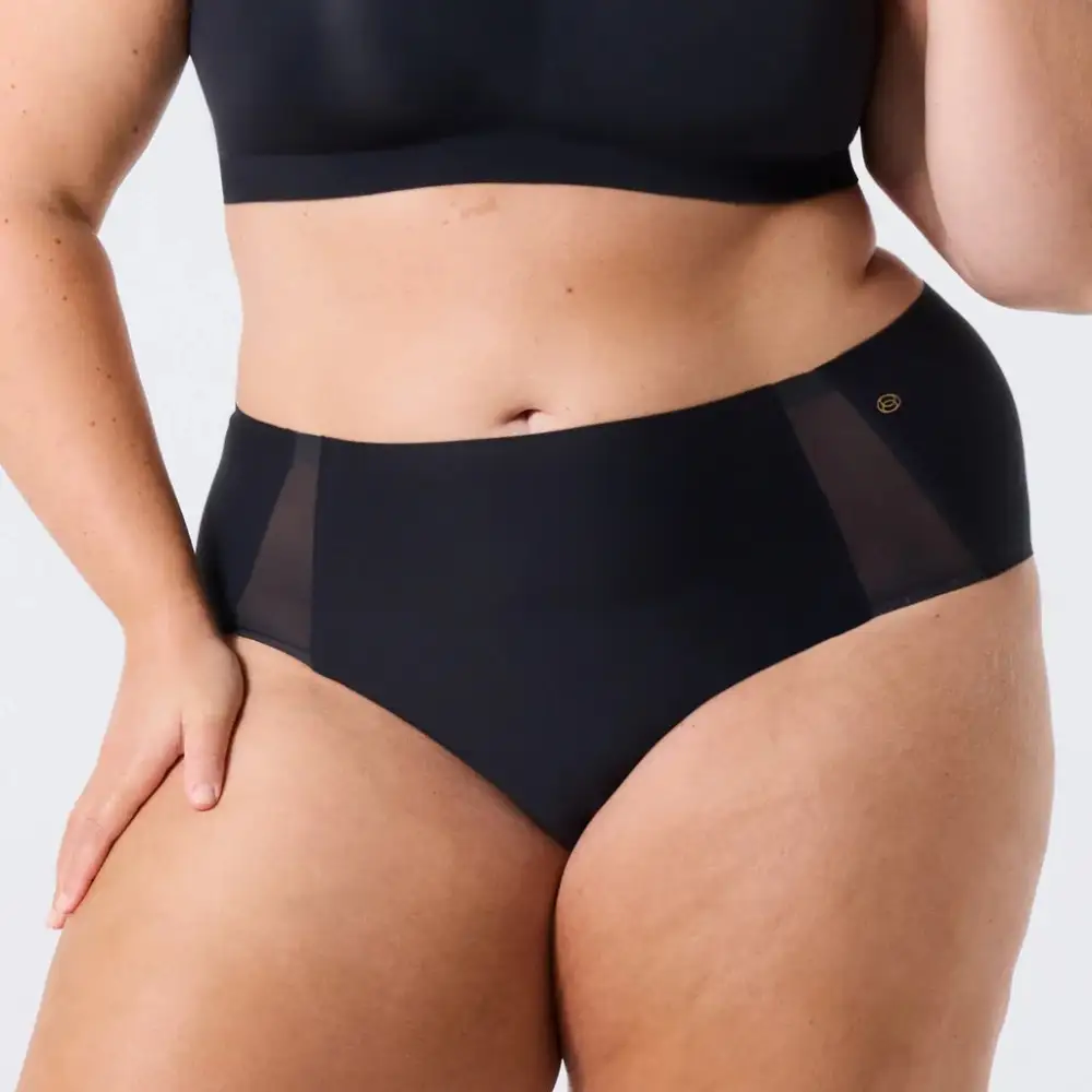 Smooth Mesh Bikini Panty