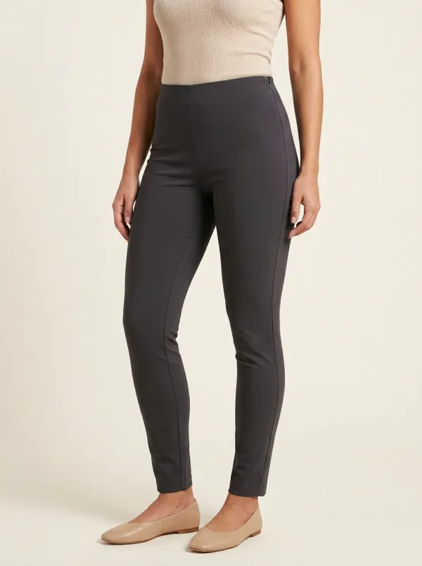 Street-Casual Mid-Rise Stretch Women's Stretch Mid-Rise Pants