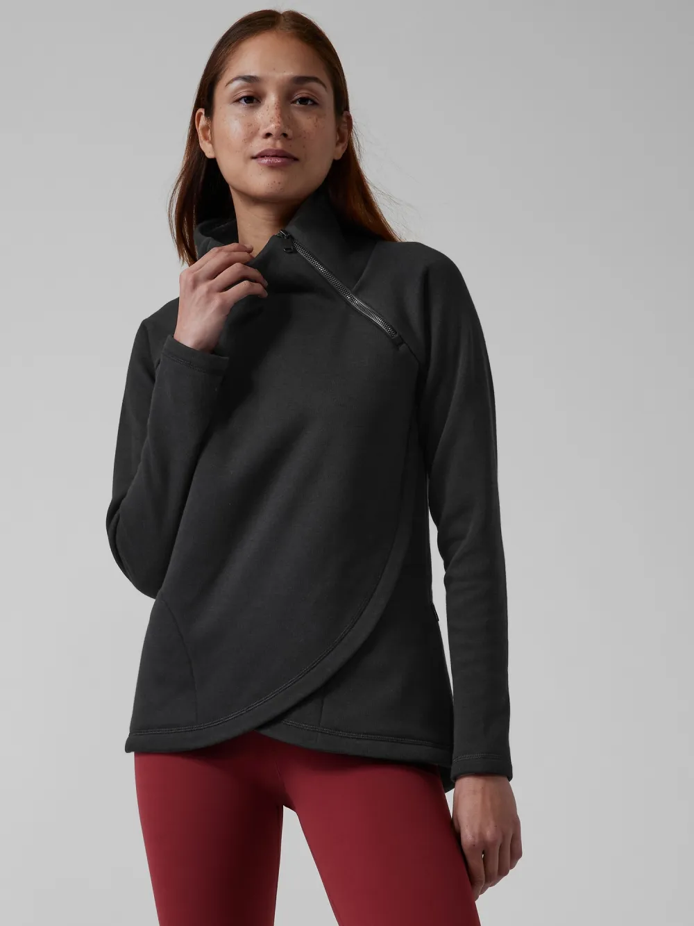 Cozy Karma Asym Pullover
