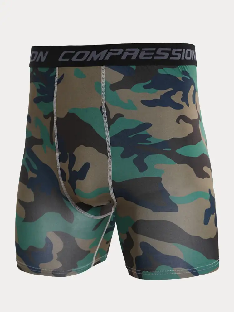 Camo Compression Training Shorts