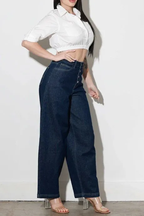 Relaxed Barrel Baggy Jeans