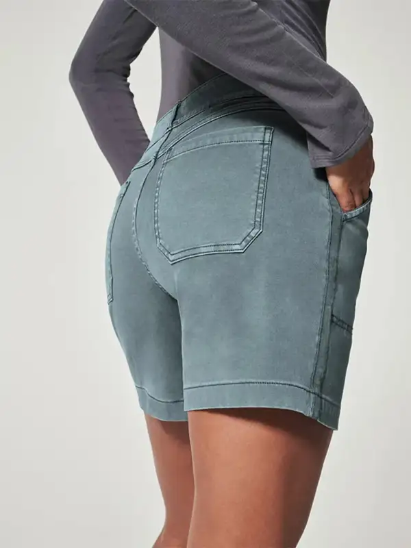Soft Touch Pocket Detail Shorts