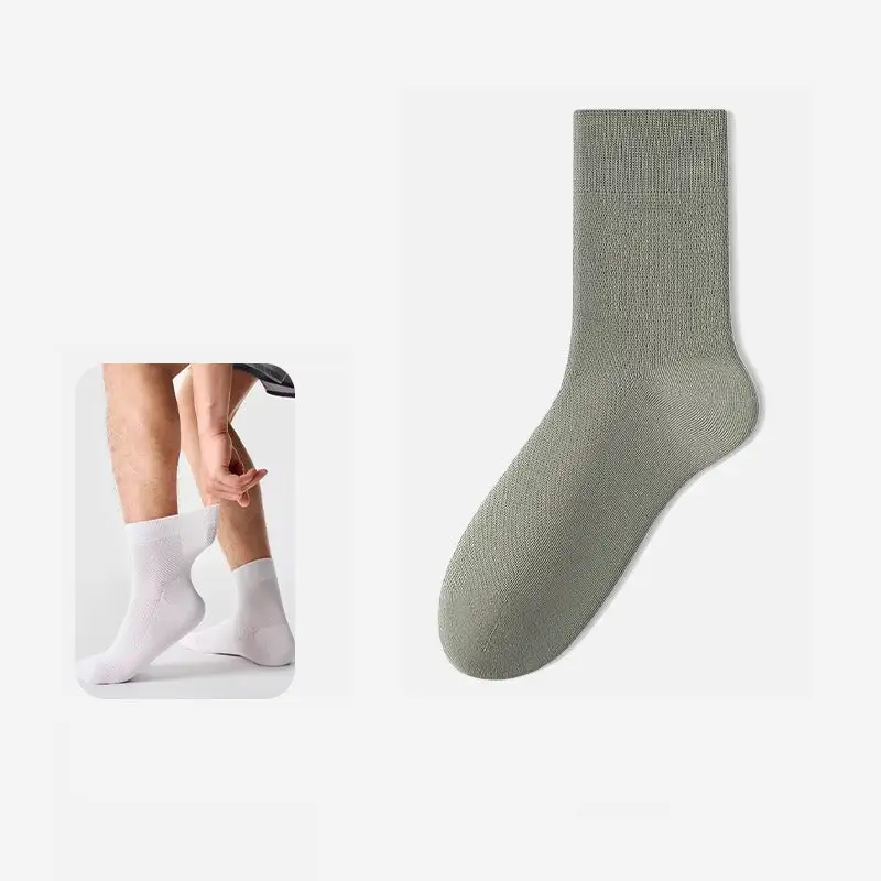 Pure Cotton Comfort Crew Socks