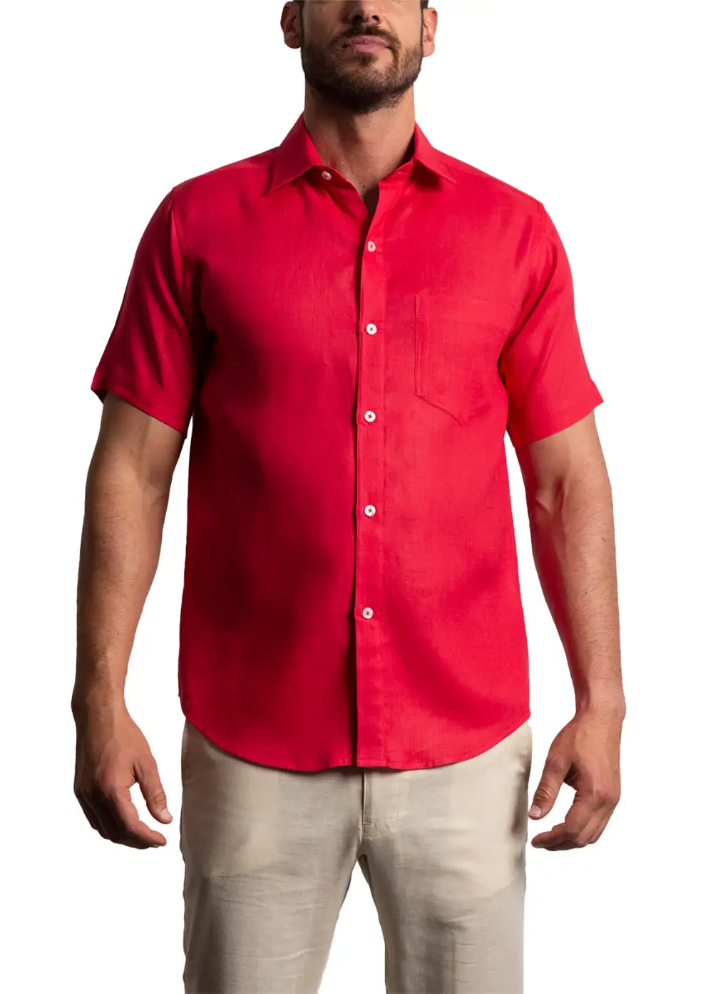 Camisa Mykonos Roja