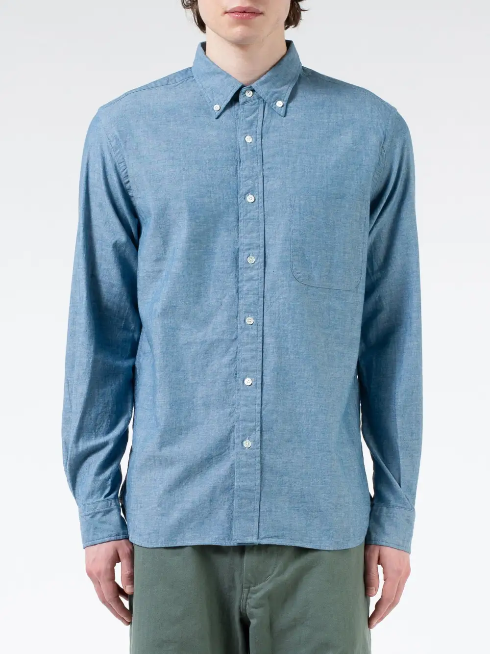 Men's Chambray Chest Pocket Shirt