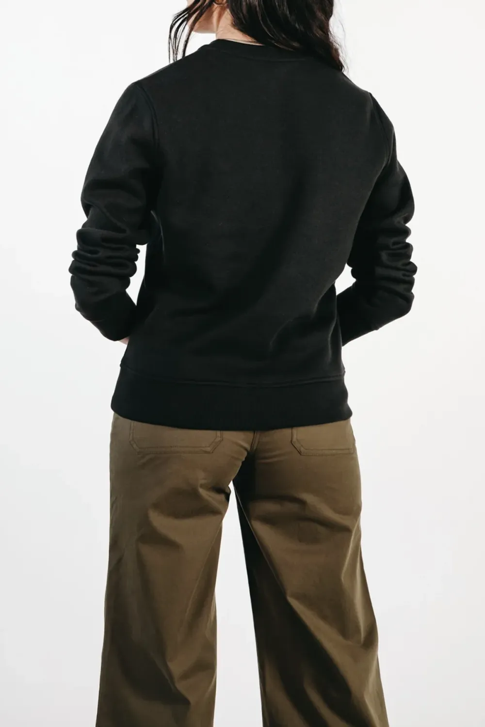 The Comfort Black Sweatshirt