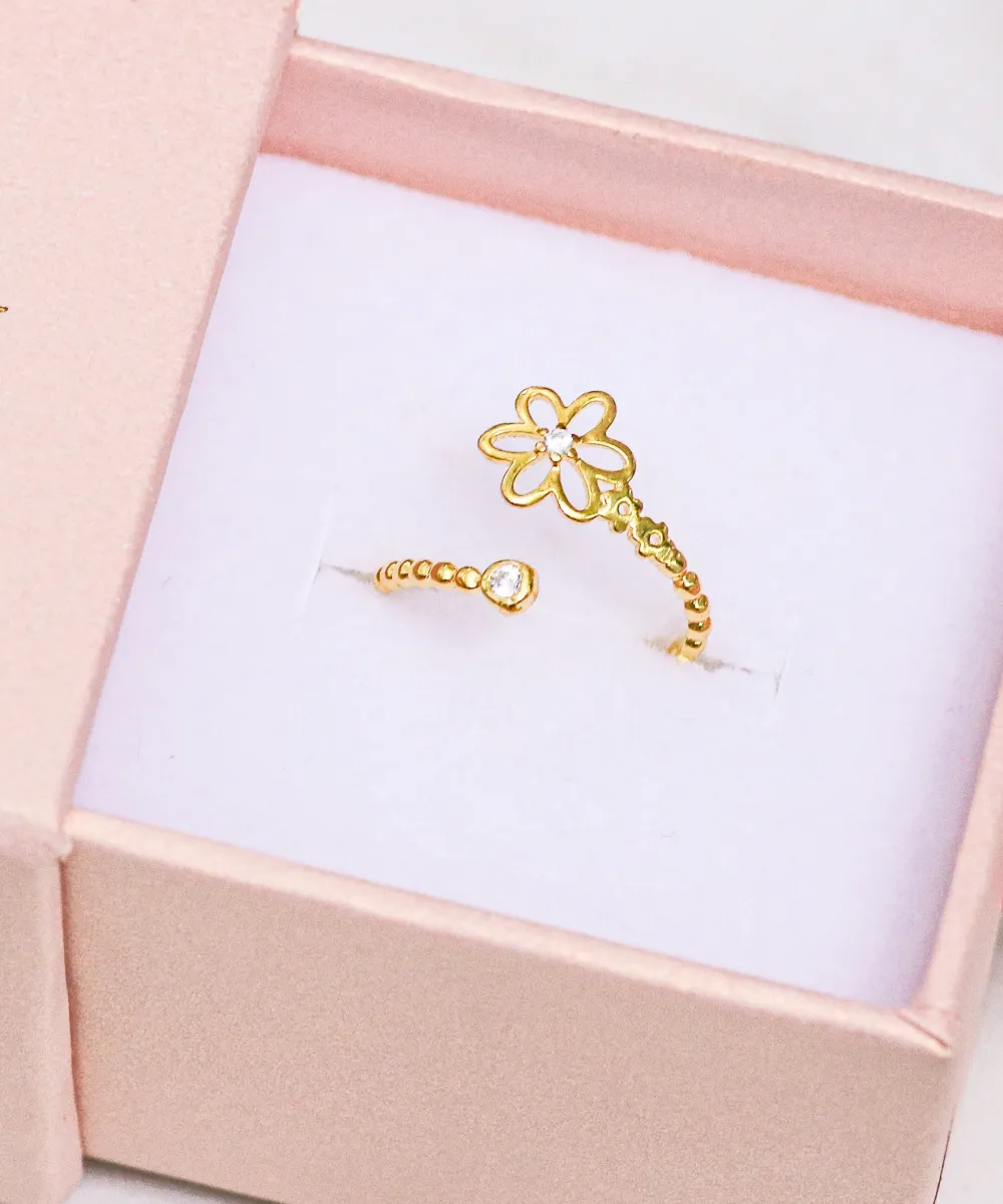 Delicate Refined Statement Ring