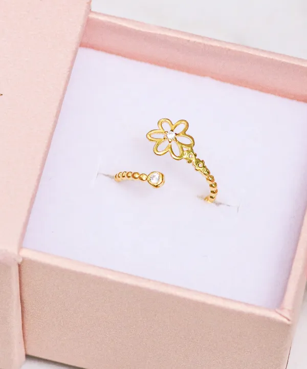 Delicate Refined Statement Ring