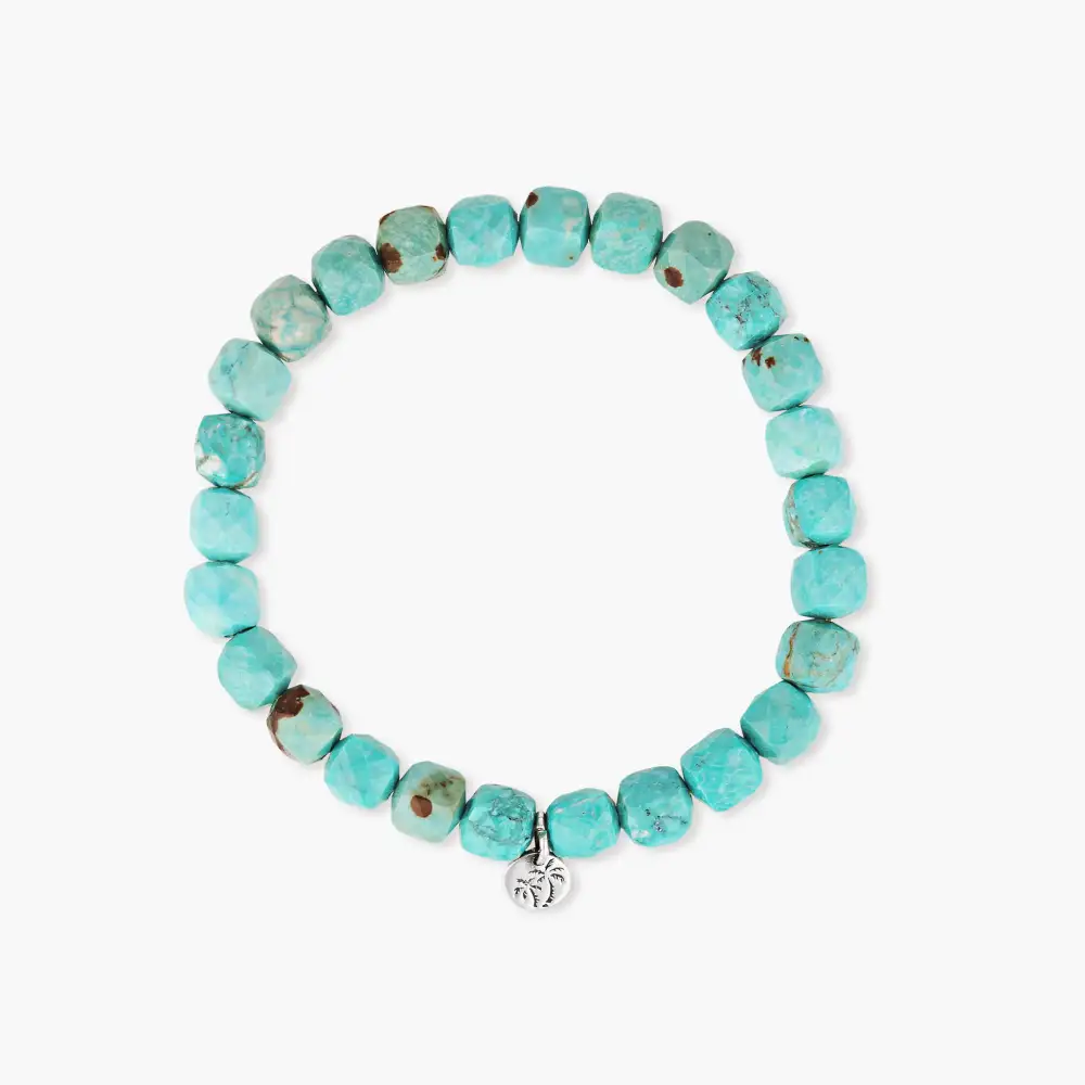Turquoise Sahara Elastic Bracelet
