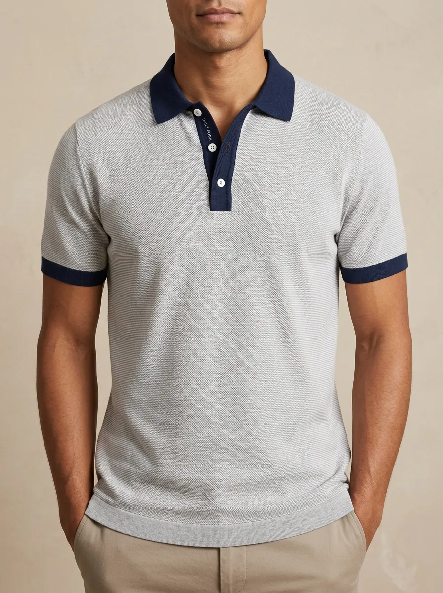 Classic Pattern Classic Men's Polo Shirt