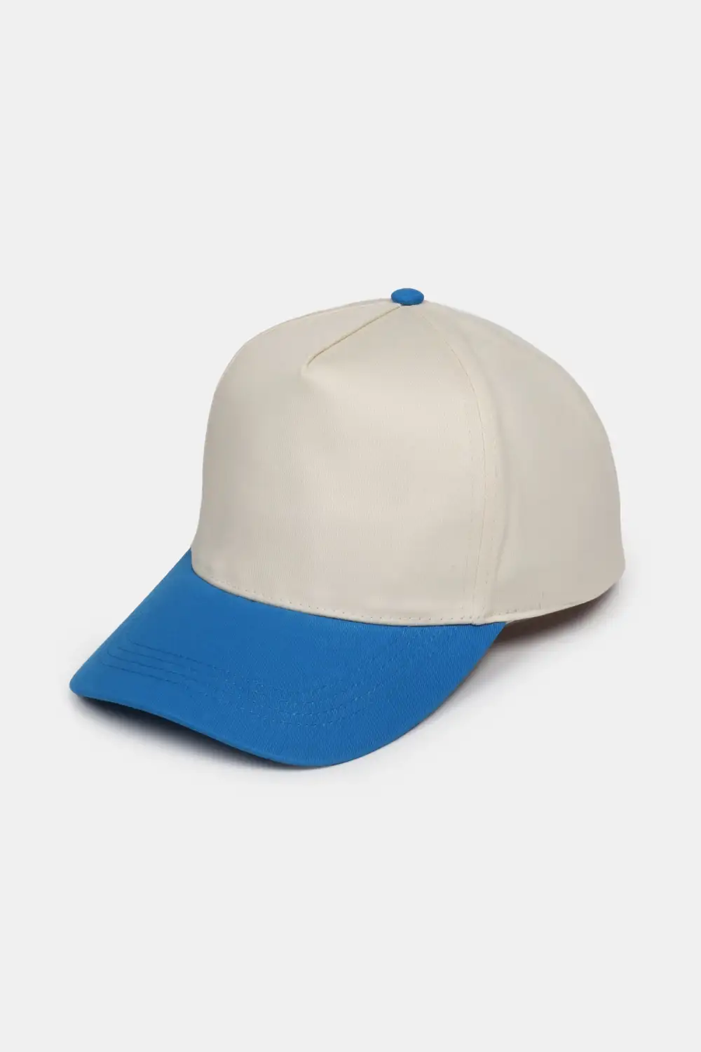 Two Tone Five Panel Panel Baseball Cap