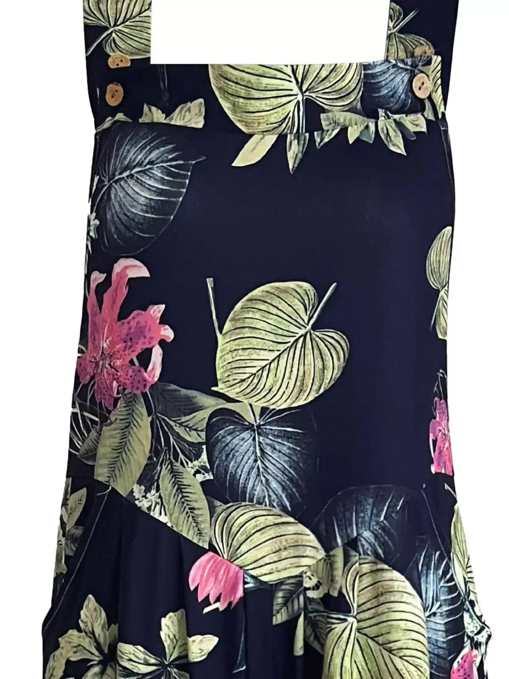 Plus Size Printed Wide Leg Jumpsuit