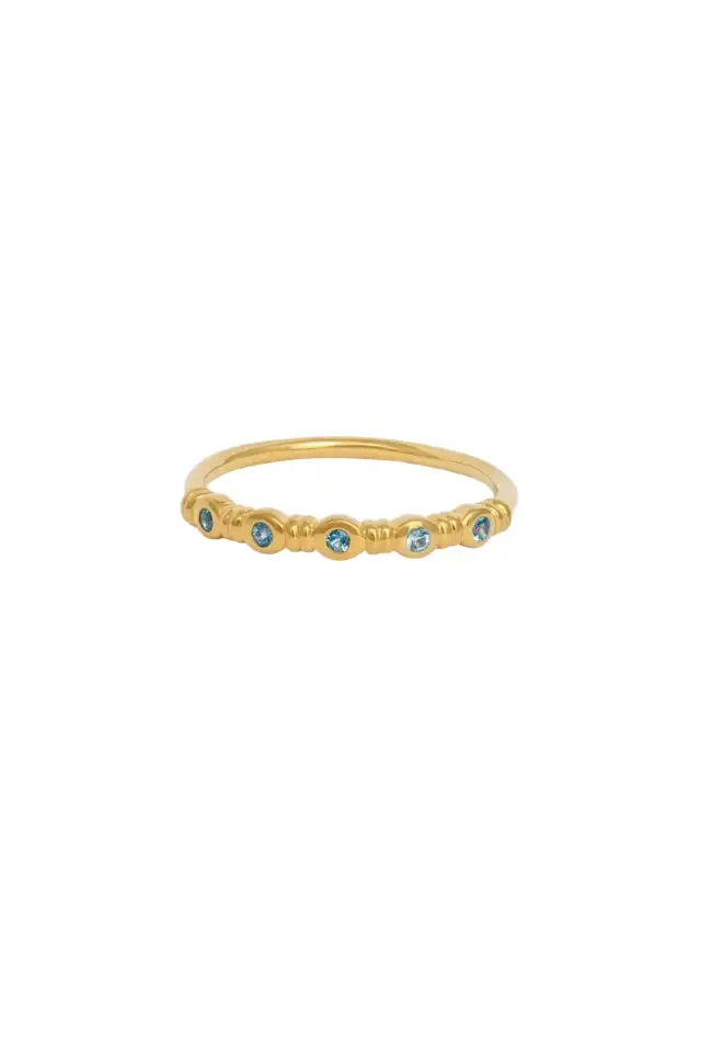 Topaz Polished Ring