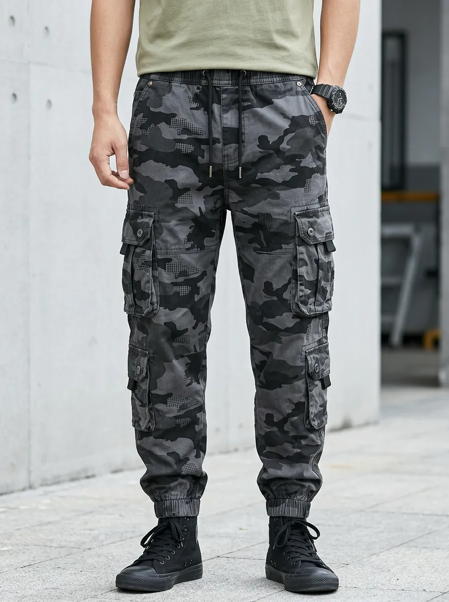 Outdoor-Utility Camouflage Tactical Camouflage Cargo Pants