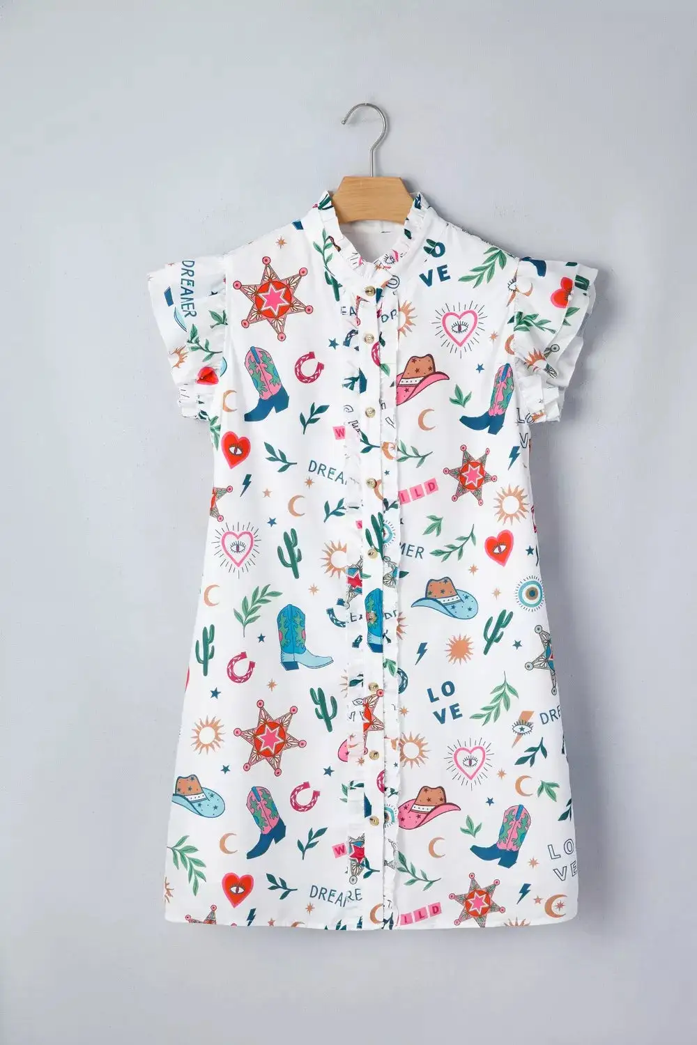 Elegant Statement Mini Dress