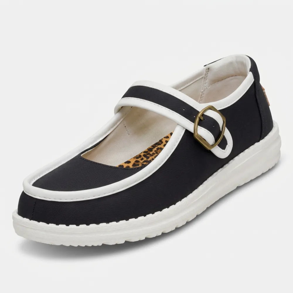 Wendy Jane Washed Twill Shoes
