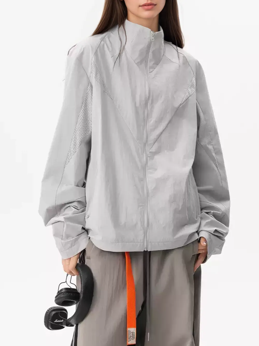 Lightweight Breathable Stand Collar Sun Protection Jacket