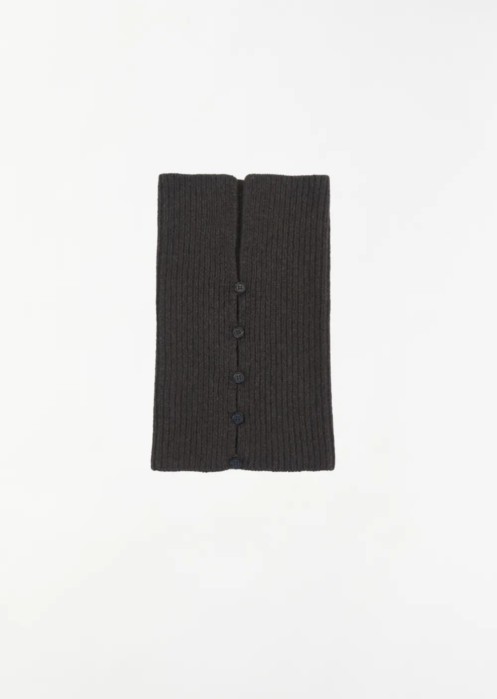 Yak Wool Ribbed Scarf