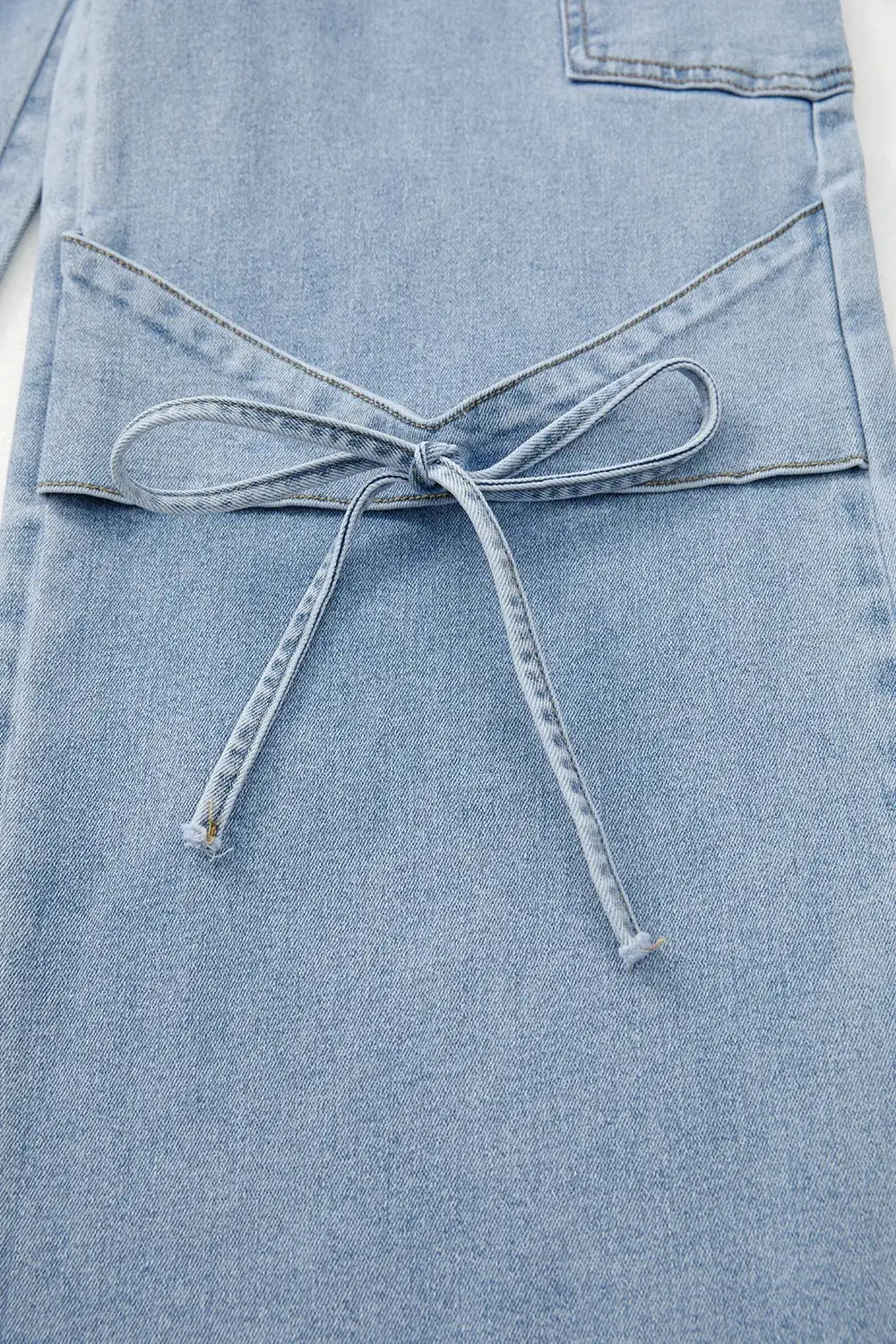 Soft Cargo Denim Jeans