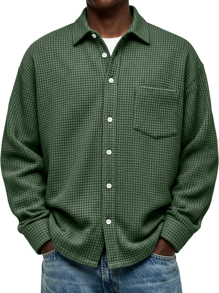Soft Touch Corduroy Pocket Shirt