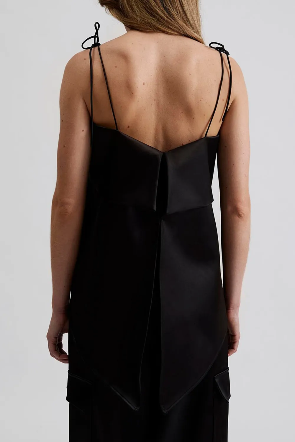 Open back strappy top
