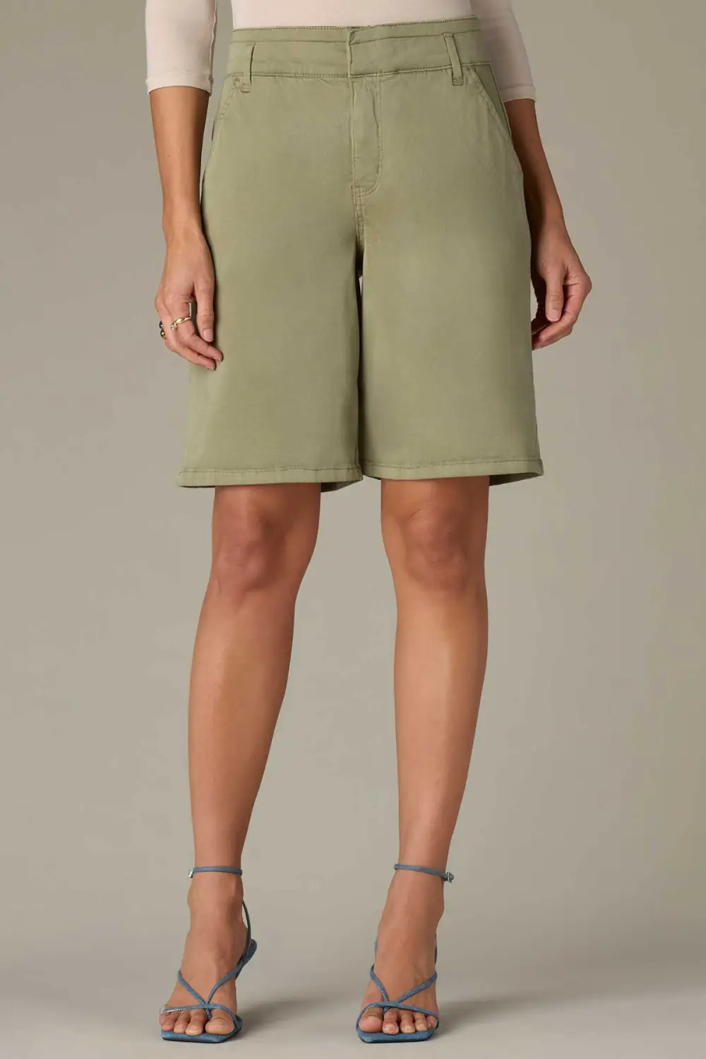 Everyday  Double Waistband Bermuda Trouser Shorts