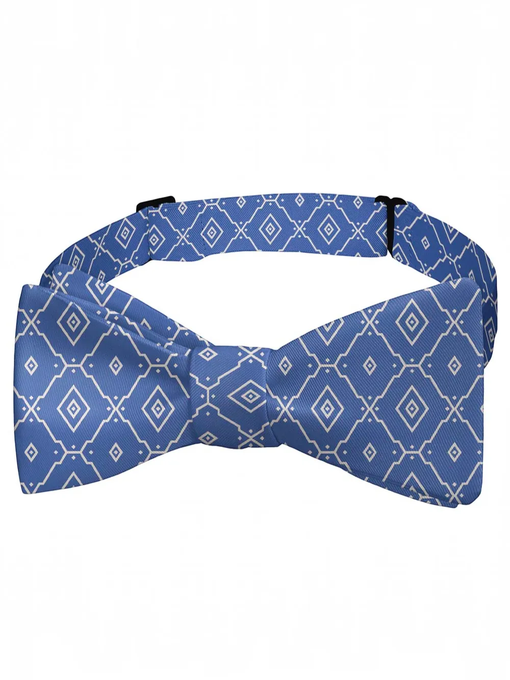 Ceramic Geometric Motif Bow Tie