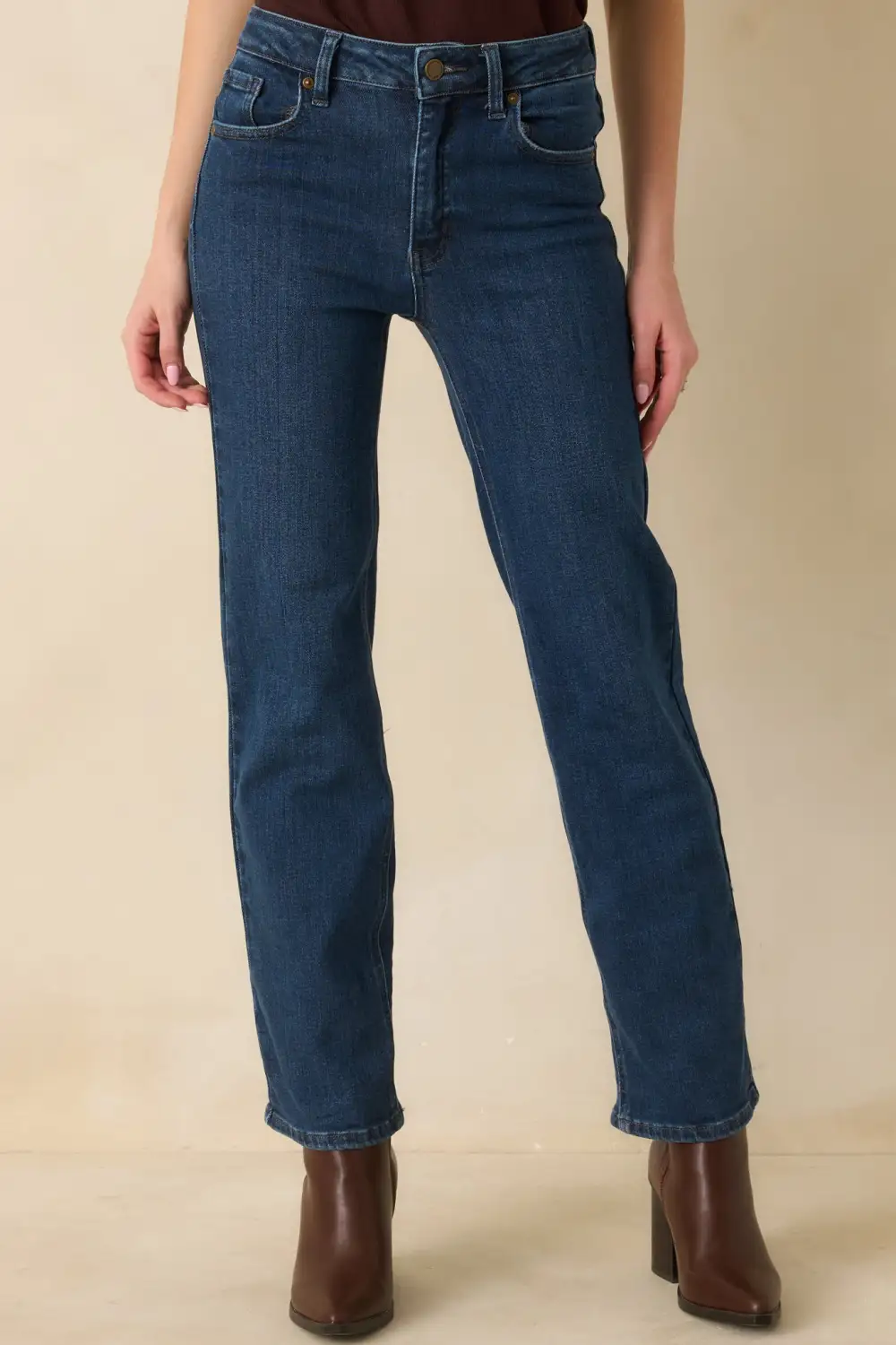 Everyday Straight Leg Denim Jeans