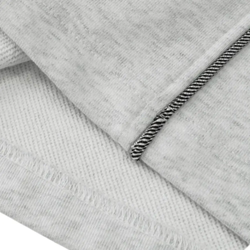 Curved Leg Seam Detail Colorblock Men's Casual Pants