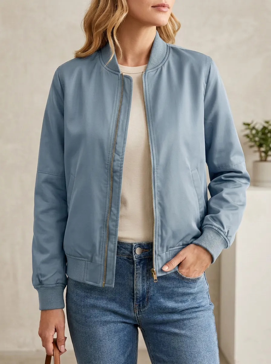Modern Bomber Women's Casual Jacket